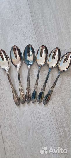 Столовые ложки Роза мельхиор СССР