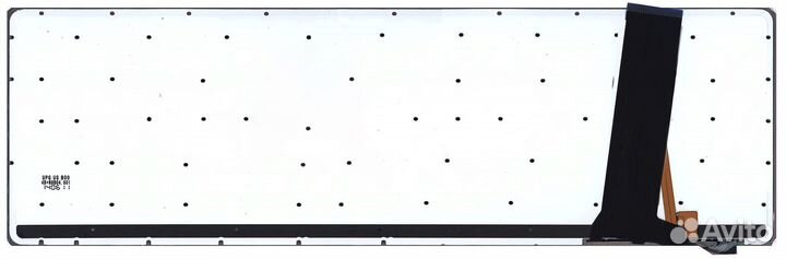 Клавиатура Asus Q550LF с красной подсветкой, OEM