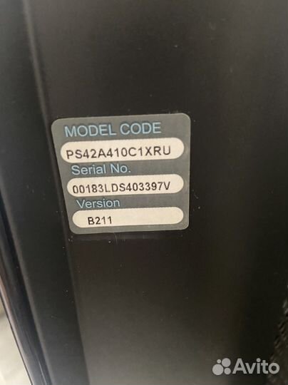 Телевизор samsung