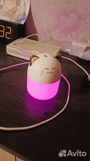 Увлажнитель воздуха с подсветкой