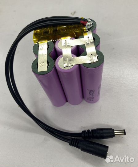 Сборка 12В 10200мАч литиевых батарей