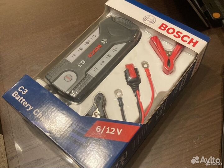 Зарядное устройство bosch C3 6V/12V +AGM