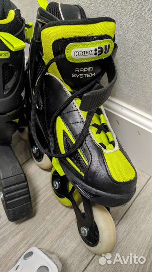 Детские ролики и защита 31 -36