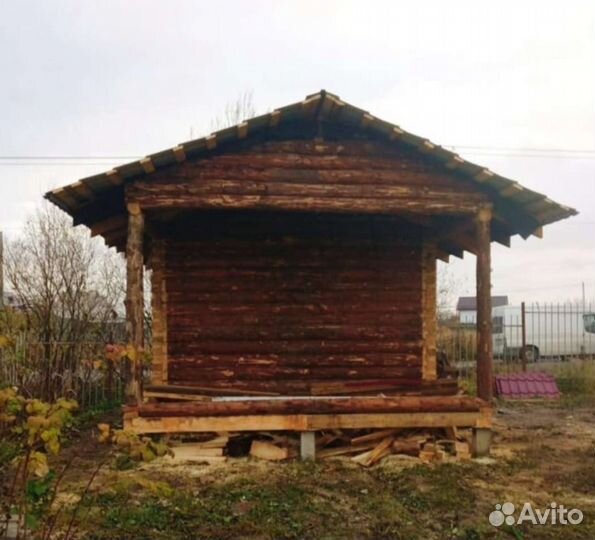 Сруб бани 4х4+2м, с Доставкой