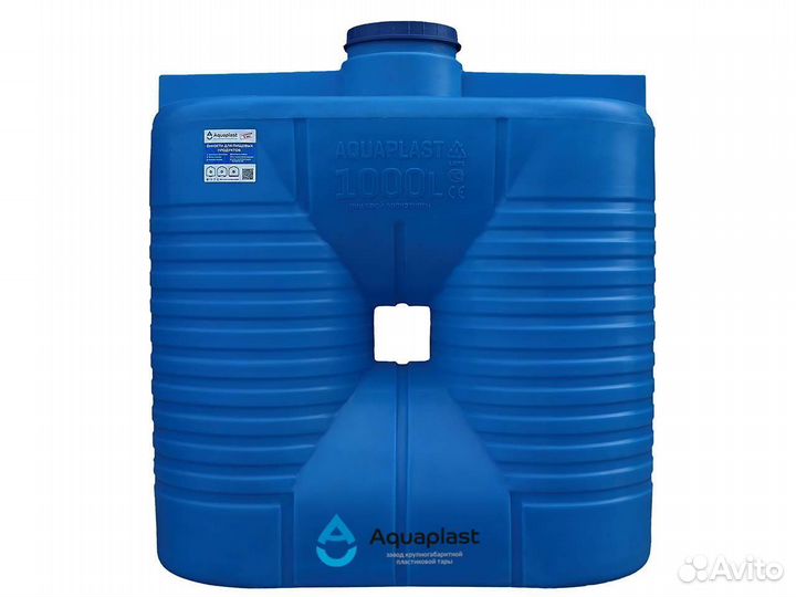 Емкость пластиковая 1 м3 для сыпучих продуктов (уз