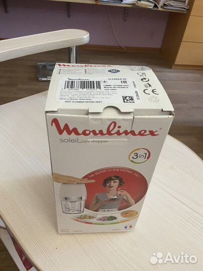 Измельчитель Moulinex Soleil DJ360A10 новый
