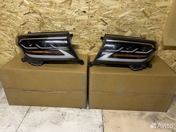 Фары на land cruiser 200