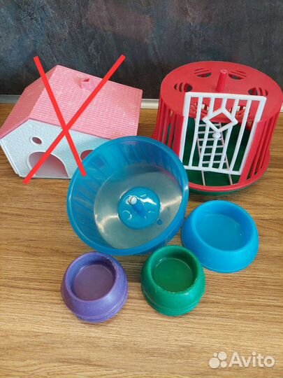 Аксессуары для грызунов (хомяков)