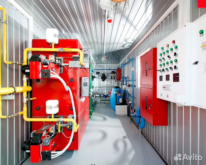 Котельные для отопления, гвс и технологии(пар)