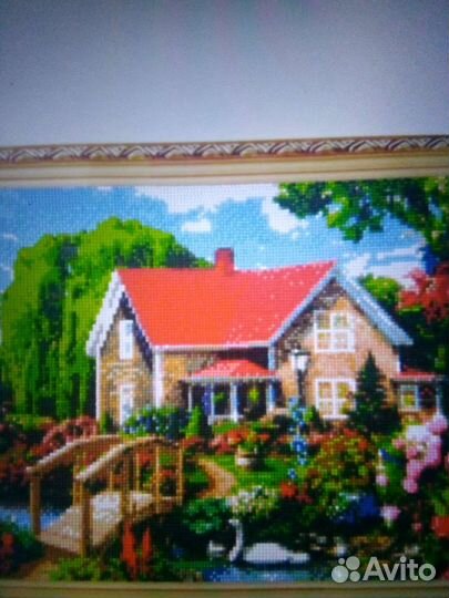 Картина из алмазной мозаики готовая