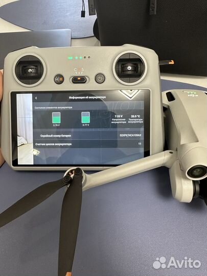 Квадрокоптер DJI Mini 3 pro RC 2.4/5.8 ггц
