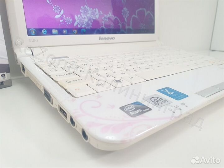 Компактный нетбук Lenovo, Intel, Гарантия