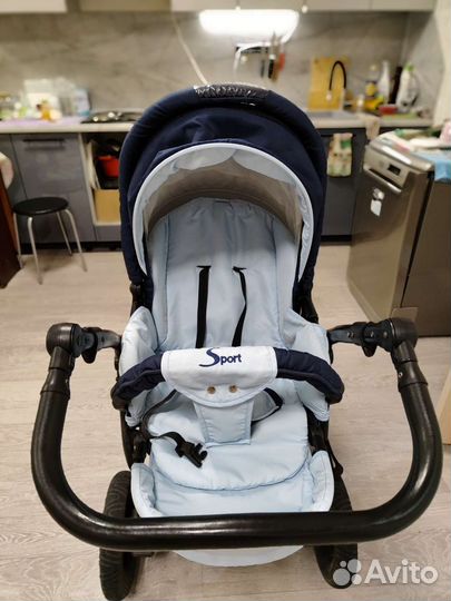 Коляска zippy sport 2 в 1 в хорошем состоянии