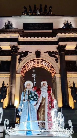 Скульптуры, декорации из пенопласта, реставрация