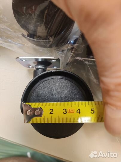 Мебельные колесики 50мм, набор 4шт, цена за набор