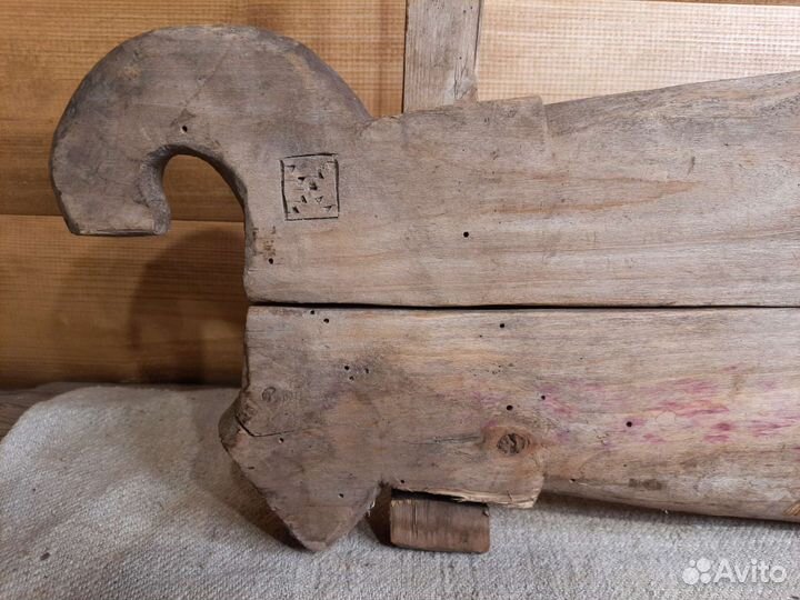 Набилка Резная с Головой Коня 19в 7