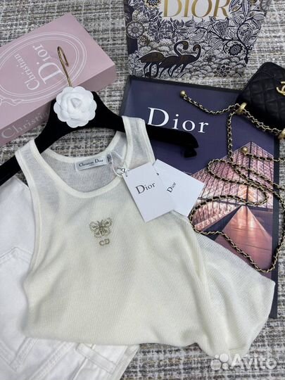 Майка christian dior