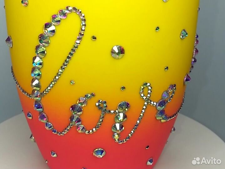 Кружка с надписью love