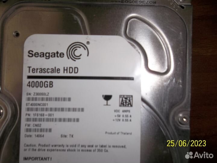Seagate ST4000NC001 4000GB