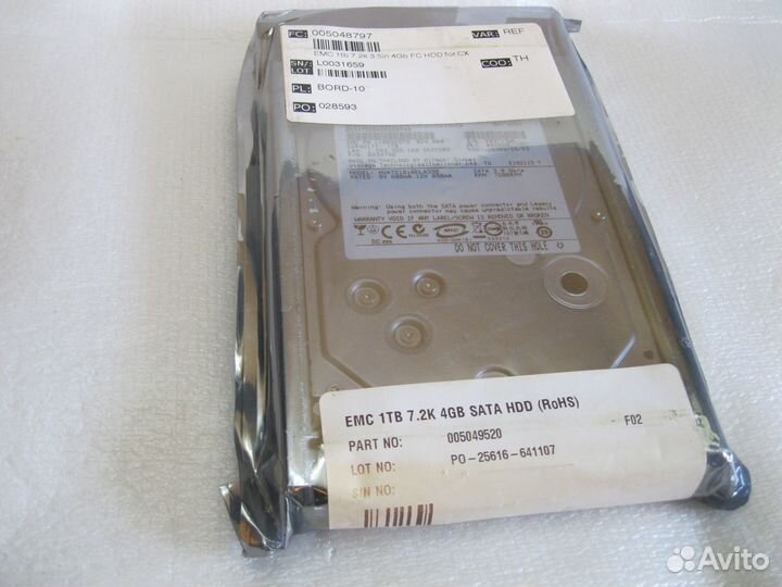 HDD EMC, dell, Hitachi, HP для схд