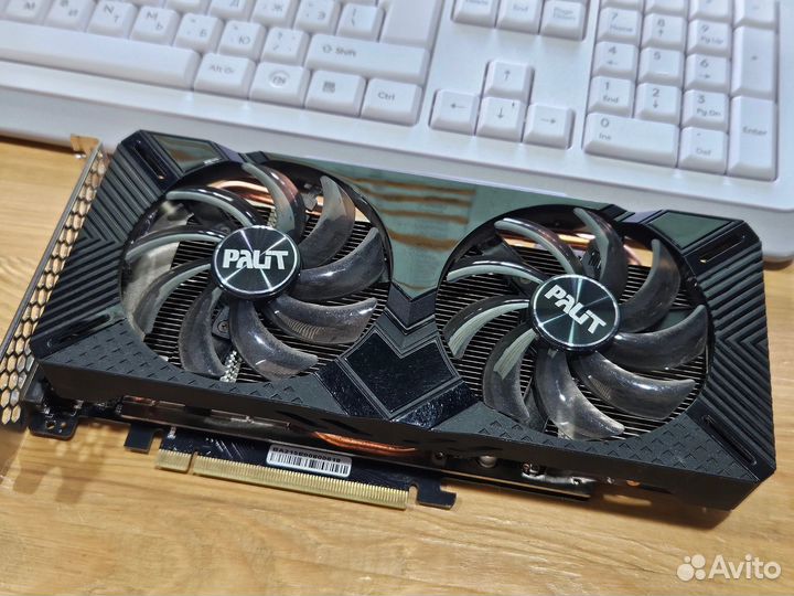 Видеокарта Palit GeForce RTX 2060 Dual 6GB