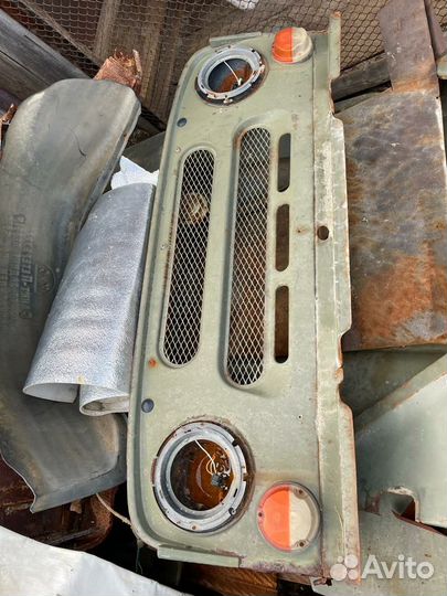 Облицовка радиатора УАЗ 469