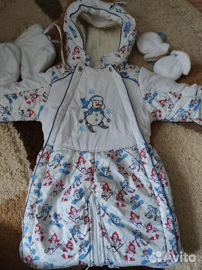 Зимний комбинезон, рост 80