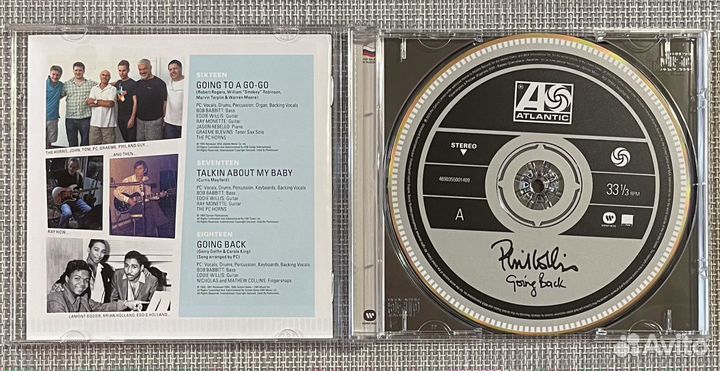Phil Collins - Going Back CD Rus