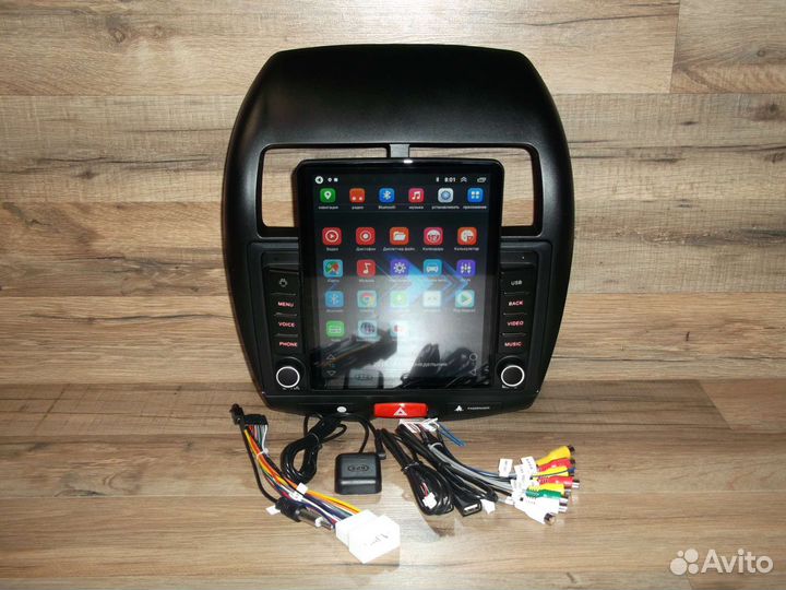 Магнитола Mitsubishi ASX Android Tesla 2010-2013