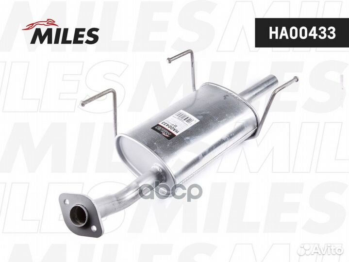Глушитель Nissan Almera (седан) 1 5-1 8 ha00433