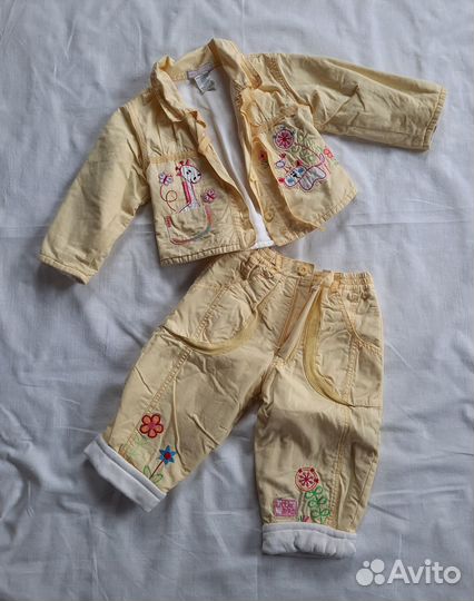 Комплект для девочки 8-10 месяцев