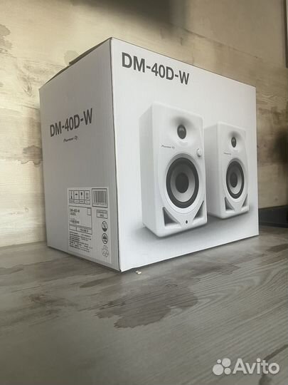 Колонки Pioneer DM-40D-W, белые