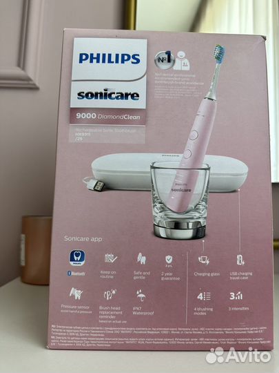 Электрическая зубная щетка Philips 9000 Sonicare