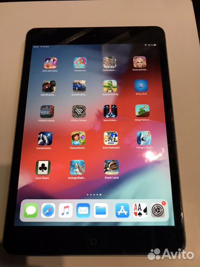 iPad mini 2, retina, LTE/4G, +50 игры