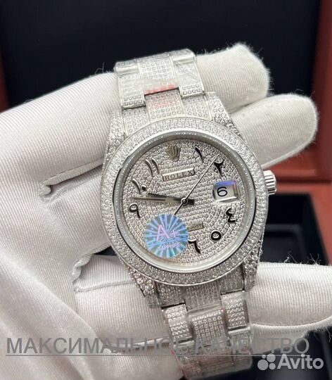 Шикарные мужские часы Rolex гарантия