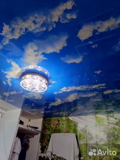 Монтаж натяжных потолков