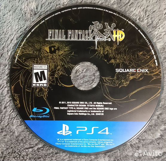 Диски под PlayStation 4