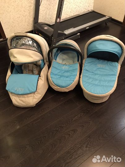 Коляска 3 в 1 tutis zippy sport