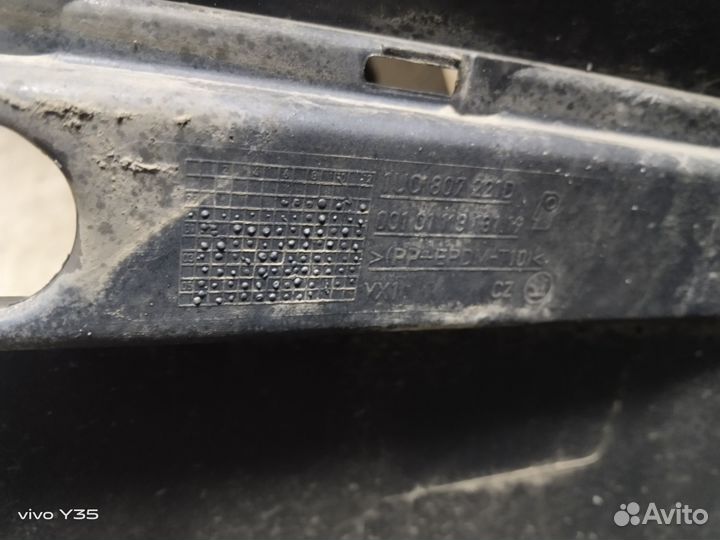 Бампер передний Шкода Октавия тур рестайлинг