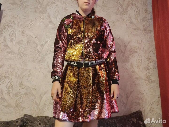 Костюм с поедками