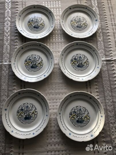 Винтажные тарелки (Конаково)