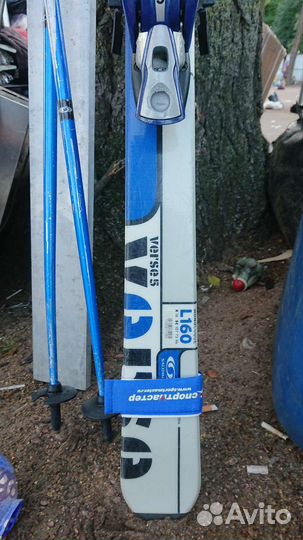 Горные лыжи и ботинки