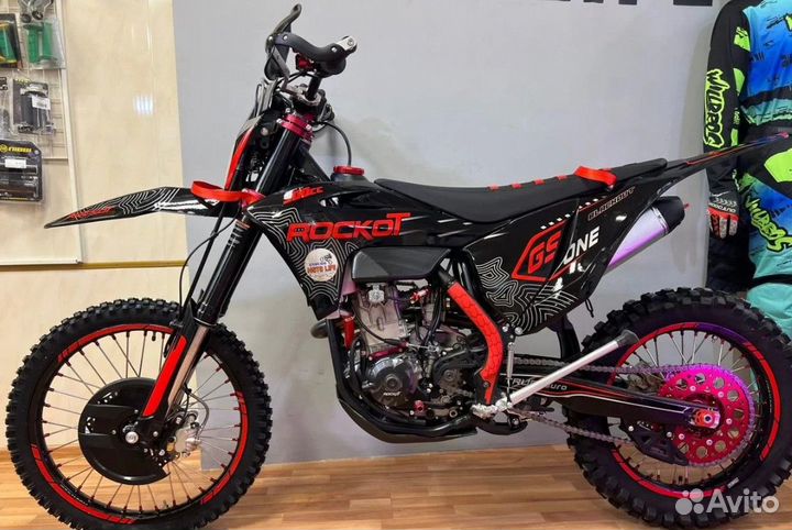 Мотоцикл эндуро rockot GS ONE Blackout 300сс