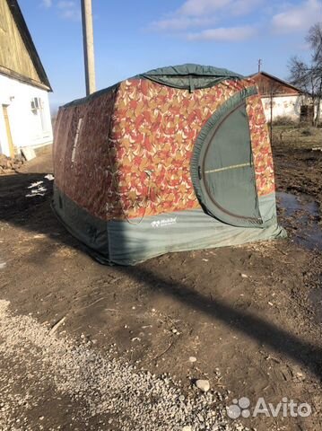 Палатка- баня с печкой мобиба
