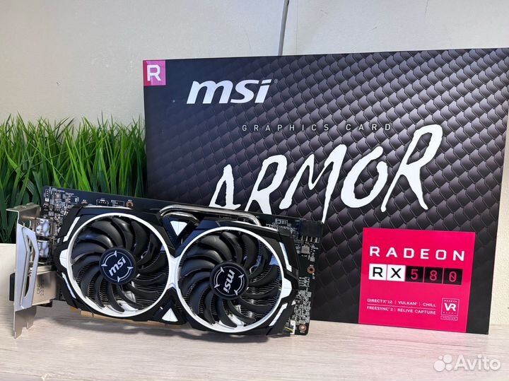 Msi Rx 580 8gb на гарантии