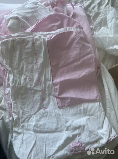 Подушки для новорожденного и бортики