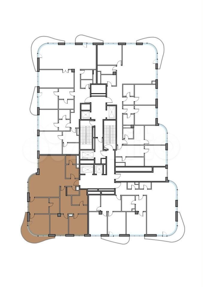 3-к. квартира, 161,5 м², 10/14 эт.