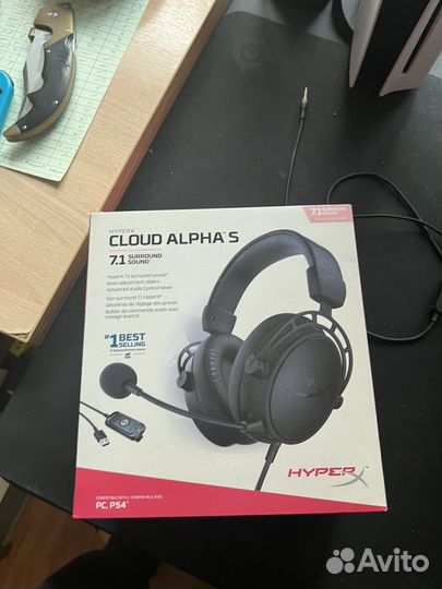 Hyperx cloud alpha s