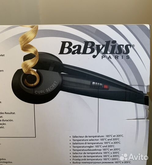Плойка babyliss новая