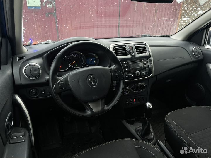Renault Sandero 1.6 МТ, 2016, 240 000 км